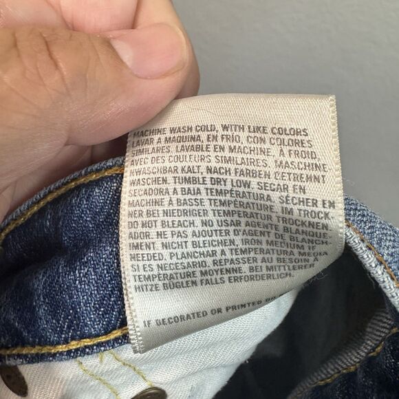 Citizens Of Humanity Shorts 29 Women Jerome Dahan Denim Low rise USA Made VTG - Picture 9 of 9